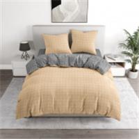 Комплект постельного белья 2.0 макси BRAVO Collection нав.70х70 м.205 рис.5929а-5+5929а-3 Клетка бежевая, Россия, код 01206020665, штрихкод 466032619452, артикул 153424