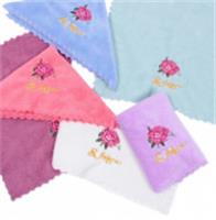 Салфетки микрофибра «Букет роз на 8 Марта» F-180, Китай, код 01207040179, артикул 21773