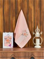 Полотенце Merzuka махровое в коробке 50х90/1 шт Dreams Flower (оранжевый), Турция, код 01207051574, штрихкод 868107242804, артикул 11961