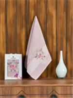 Полотенце Merzuka махровое в коробке 50х90/1 шт Dreams Flower (светло-розовый), Турция, код 01207051576, штрихкод 868107242802, артикул 11961