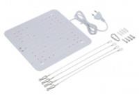 Подвесная фитолампа INBLOOM 169LED (W28 Y84 R41 B8 G8), 25х25см, 45Вт, 220В (24В), IP20, КИТАЙ, код 0523100047, штрихкод 461018418786, артикул 185-088