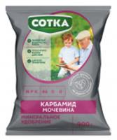 Удобрение Минеральное Сотка® Карбамид пак 0,9кг, РОССИЯ, код 01812040022, штрихкод 460712862016, артикул