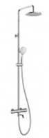 Душевая система Gappo G90 хром с термостатом, КИТАЙ, код 0220200074, штрихкод 695947769745, артикул G2490
