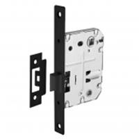 Защелка врезная сантехническая AJAX LP72-50 BL черный, Россия, код 0350202306, штрихкод 694189910175, артикул 44497