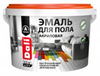 Эмаль для пола акриловая DALI 2,2кг серый, Россия, код 04101280021, штрихкод 466000965134, артикул 65134