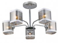 Люстра HIPER H186-5 CHROME 5E*2760Вт, КИТАЙ, код 0520200436, штрихкод 793009203374, артикул H186-5