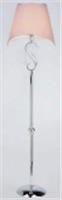 Торшер HIPER H654-1 1*E14*40Вт CHROME/WHITE, КИТАЙ, код 05202220008, штрихкод 793009203124, артикул H654-1