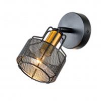 Бра Escada 1100/1A E14*40W Black/Gold, КИТАЙ, код 05202240407, штрихкод 505037096300, артикул 1100/1A