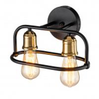 Бра Escada 659/2A E27*40W Black/Brass, КИТАЙ, код 05202240414, штрихкод 505037096312, артикул 659/2A