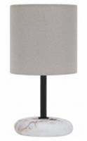 Светильник с абажуром LE TL HELEN 01 WHITE GOLD (Бело-золотой, E14), КИТАЙ, код 05202250138, штрихкод 468025505616, артикул