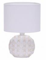 Светильник с абажуром LE TL JULIE 01 WHITE (Белый, E14), КИТАЙ, код 05202250143, штрихкод 468025505622, артикул