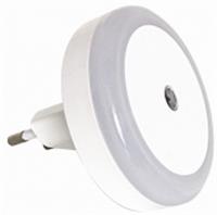Светильник светодиодный (ночник) LE LED NL-817-S 0,5W (Круг, с датчиком освещенности), Китай, код 05202260094, штрихкод 468025503292, артикул LE062101-0008