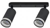 Светильник НПБ СПОТ-2xGU10-AR-BL GU10 55х165x260мм черный IN HOME, КИТАЙ, код 0521000156, штрихкод 469061204561, артикул 4690612045610