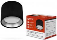 Накладной НПБ ЦИЛИНДР GX53-CH/BL под лампу GX53 95х80мм черный/хром IN HOME, КИТАЙ, код 05213020186, штрихкод 469061204657, артикул 4690612046570