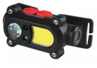 Фонарь налобный Camelion LED53418 (фонарь налоб Micro-USB. акк. 3,7В, 2 LED, 3 Ватт, 15 реж. сенсор), Китай, код 05217020048, штрихкод 489525780082, артикул 15746