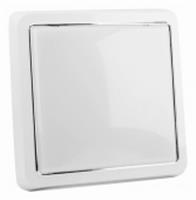 Светильник светодиодный накладной (квадрат) LE LED BK SL 20W 6500K QS, Китай, код 05238110140, штрихкод 468025502269, артикул LE061200-163
