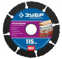 Отрезной круг ЗУБР для УШМ для строительной древесины с гвоздями, 115 мм/22,2мм 36859-115_z01, Россия, код 06001020129, штрихкод 460637325932