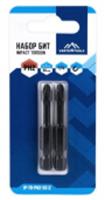 Набор бит Vertextools IMPACT TORSION PH2X50 2 шт, Китай, код 06008040002, штрихкод 463017103696, артикул IP-TR-PH2-50-2