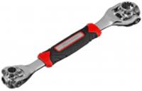 Ключ универсальный MATRIX 48 в 1, СrV, 8-19мм, Spline, Китай, код 0661200858, штрихкод 404499624189, артикул 14999