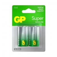 Алкалиновые батарейки GP Super Alkaline G-Tech 14А типоразмера C - 2 шт., КИТАЙ, код 0730300032, штрихкод 489119922626, артикул 1226