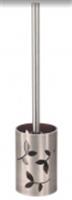 Ерш для унитаза Leaf Silver 414-06, КИТАЙ, код 0860900277, штрихкод 463001182698, артикул 414-06