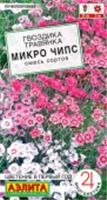 Семена Гвоздика травянка Микро чипс 0.05г, смесь сортов (Аэлита), Россия, код 31305030482, штрихкод 460172918479 