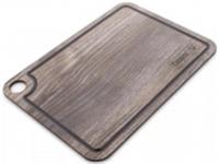 Доска разделочная с желобом, 24x18см, дуб прованс, композитный материал, Россия, код 3530400096, штрихкод 460339069634, артикул DRJ24182057OA4