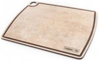 Доска разделочная c желобом, 36х28см, порфир кремовый, композитный материал, Россия, код 3530400091, штрихкод 460339069058, артикул DRJ3662830433KL6