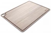 Доска большая, разделочная c желобом, 42х31см, травертин капучино, композитный мат-л, Россия, код 3530400093, штрихкод 460339069523, артикул DRJ42310406KL6