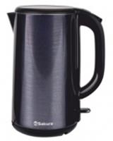 Чайник электрический SAKURA SA-2183G (1.8) темно-серый металлик д, Китай, код 36602090201, штрихкод 465779831604