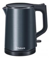 Чайник электрический SAKURA SA-2184BL (0.8) темно-синий металлик д, Китай, код 36602090202, штрихкод 465779831606