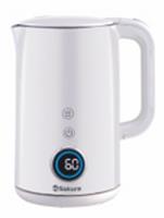 Чайник электрический SAKURA SA-2185DW Premium (1.7) дисплей, бел д, Китай, код 36602090204, штрихкод 465779831684