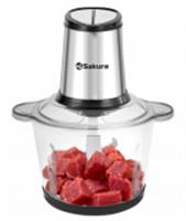Чоппер SAKURA SA-6269BS 800Вт стекл. чаша 3 л, Китай, код 36607090185, штрихкод 465779831862