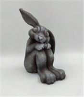 Садовая фигура Зайчик Пауль (серебро) Ф264с, Россия, код 41803020306, штрихкод 462713470536 