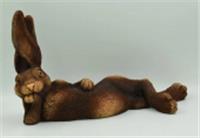 Садовая фигура «Заяц Арчибальд» (трюфельный) Ф217трю, РОССИЯ, код 41803020369, штрихкод 462713470598, артикул