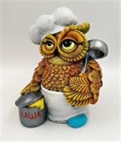 Садовая фигура Совенок-поваренок Ф030н, Россия, код 41803020329, штрихкод 462713470391 