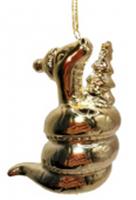 Новогоднее подвесное украшение из фарфора 5,5х8,3х4,5см арт.92738, Китай, код 75002092600, штрихкод 466011518500