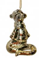 Новогоднее подвесное украшение из фарфора 5,8х8х5,5см арт.92739, Китай, код 75002092601, штрихкод 466011518501