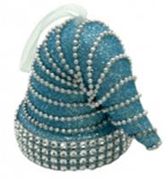 Новогоднее подвесное украшение (пенополистирол, полистирол) / 10,5*8,5*8,5см арт.92483, КИТАЙ, код 75002092677, штрихкод 466011518478, артикул 92483