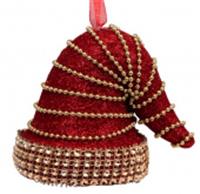 Новогоднее подвесное украшение (пенополистирол, полистирол) / 10,5*8,5*8,5см арт.92484, КИТАЙ, код 75002092678, штрихкод 466011518479, артикул 92484