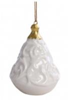 Новогоднее подвесное украшение из фарфора 5,5х8,5х5,5см арт.92749, Китай, код 75002092610, штрихкод 466011518511