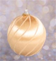 Украшение новогоднее Шар d=10см шампань арт.10123-1148 Код271789, КИТАЙ, код 75002092703, штрихкод 468046619820, артикул 271789