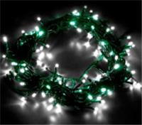 Электрогирлянда на 100 LED ламп, размер 1000 cм, холодный белый , 8 режимов, арт.92819, КИТАЙ, код 75004010537, штрихкод 466011518532, артикул 92819