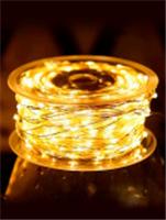 Электрогирлянда на 1000 LED ламп, размер 10000 cм, теплый белый, 8 режимов, арт.93628, КИТАЙ, код 75004010541, штрихкод 466011519536, артикул 93628