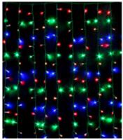 Электрогирлянда на 220 LED ламп, размер 300x200 cм, мультицвет, 8 режимов, арт.92811, КИТАЙ, код 75004020129, штрихкод 466011518524, артикул 92811