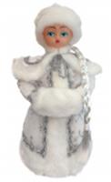 Игрушка-кукла Снегурочка БЕЛАЯ 35 см, в упаковке, Россия, код 75005010169, штрихкод 468011410140, артикул СН-11