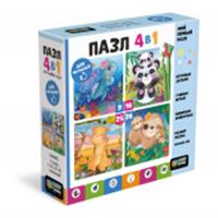 8580 Baby Games. Пазл 4в1 (9-16-25-36). Мама и малыш. 08580, КИТАЙ, код 82001050084, штрихкод 468029308580, артикул 8580
