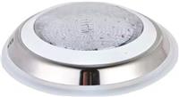 Прожектор светодиодный универсальный с оправой из нерж. стали Poolmagic 18 Вт (216G), AC12V, RGB(with 18button remote function, but without remote)