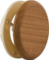 Вентиляционная заглушка 212F D=125мм термированная древесина (Thermo wood) IRON