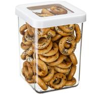 Емкость для сыпучих продуктов Степ 10х10х14см М1292 (12)